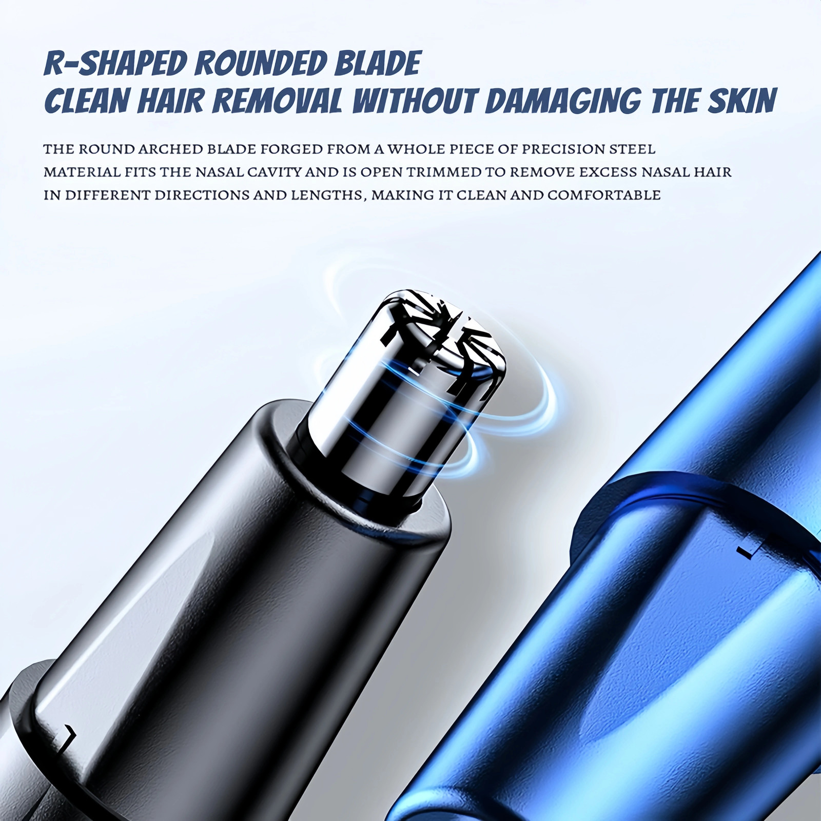 Men Electric Ear Beard Nose Hair Trimmer Eyebrow Mustache Remover Shaver Clipper