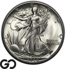 1946-S Walking Liberty Half Dollar, Swirling Luster, Solid Gem BU++