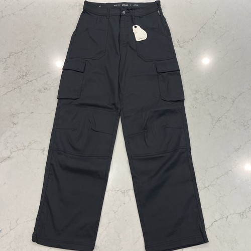 prAna NEU Stretch Zion Cargohose Damen 8 x 33 hoch schwarz Wandern hoher Bund