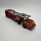 Original Matchbox Lesney Diecast Super Kings K-10 Car Transporter 1976 Red