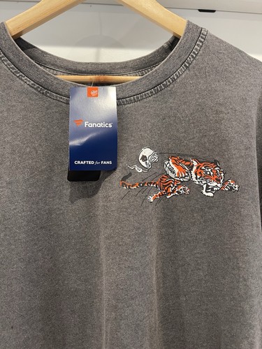 Cincinnati Bengals Fanatics Retro Throwback Logo Long Sleeve Tee Size XL NWOT - Picture 2 of 5
