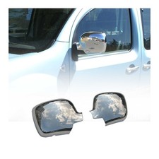 Spiegelkappen Spiegelabdeckung für Renault Kangoo 2008-2013 Edelstahl Chrom
