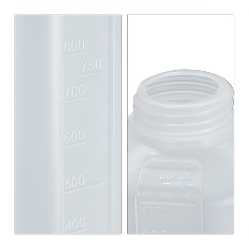 Squeeze bottle sauce dispenser 1000 ml BPA free condiment bottle Food Safe - Picture 8 of 10
