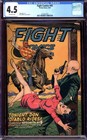 Fight Comics #45 Cgc 4.5 Ow Pages / Fiction House 1946