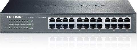 TP-Link Switching Hub 24 Port TL-SG1024D 10/100/1000Mbps Metallgehäuse Gigabit 5 - Bild 4 von 6