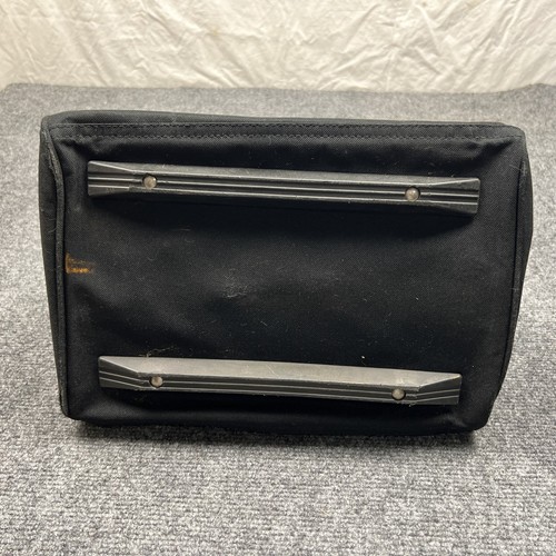 DeWalt Canvas Tool Bag Zippered Double Handle Black Yellow 13 X 10 X 9 - Picture 7 of 11
