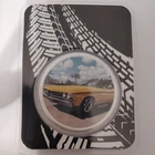 Chevrolet Chevelle Yellow Rare Collector Coin 1 Troy Oz .999 Fine Silver Round