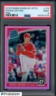 2018 Donruss Optic Pink Prizm #176 Shohei Ohtani Angels RC Rookie PSA 9 MINT