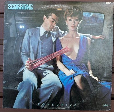  Scorpions Lovedrive 1979 LP Vinyl SRM-1-3795 Mercury EXC Tested !!!