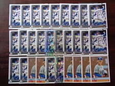 HUGE Assorted Justin Wrobleski ALL ROOKIE CARD Lot of 29-DODGERS
