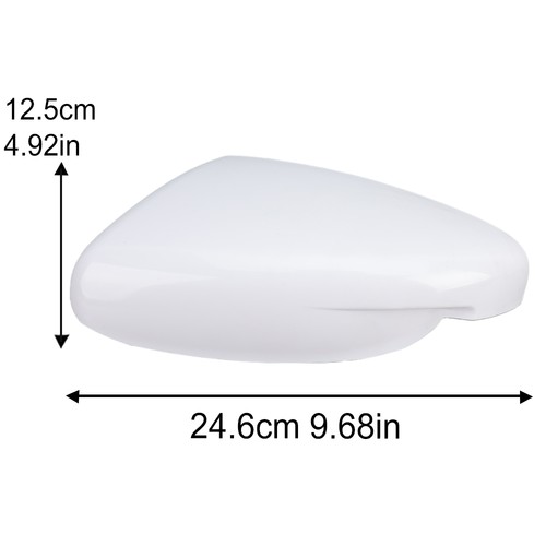 2x Left+Right Prime Wing Mirror Cover Cap For Kia Forte Cerato K3 2012-2018 Pair - Picture 2 of 14