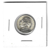 1945 S WWII Silver Jefferson Nickel Brilliant BU Uncirculated