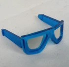 Vintage 70’s Mattel MALIBU Barbie KEN Doll ~ BLUE Silver Mirrored SUNGLASSES