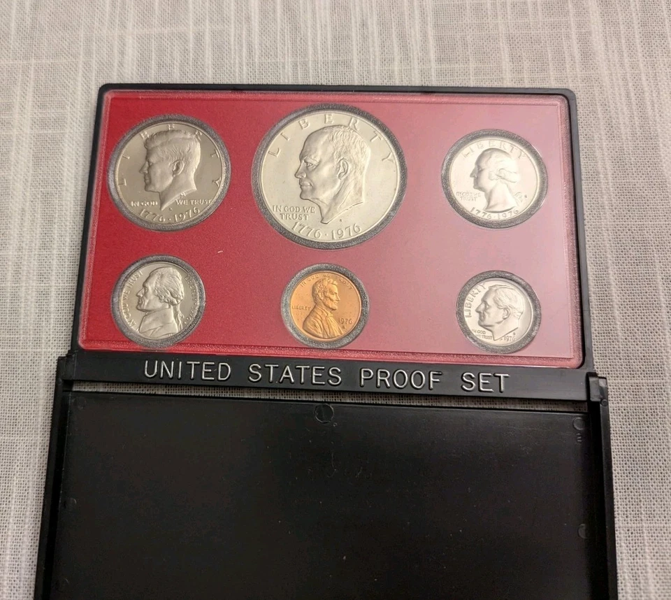 1976 1977 1978 Proof Coin Sets US Mint New - Image 3 of 4