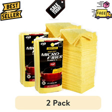 2 Pack Platinum Series Heavy Duty Microfiber Detailing Towels 40 Count