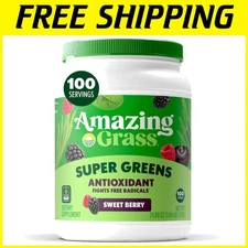 Antioxidant Greens Blend: Spirulina & Elderberry