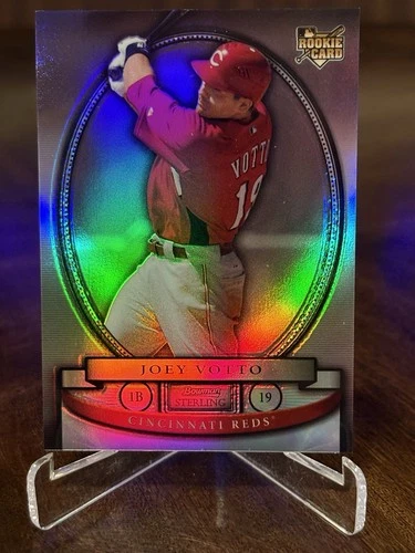 2008 Bowman Sterling Joey Votto Refractor RC /199 #BS-JV Reds