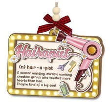 Hairdresser Christmas Ornaments 2025 - Hair Stylist Gifts for Women, Girls,