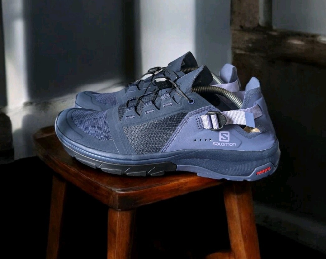 Scarpe da donna Salomon Tech Amphib 4 Water taglia 8 5 scarpe da trekking trail water sneakers