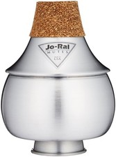 Jo Ral TPT-2A Aluminum Trumpet Bubble Mute 1 Pack, Aluminium