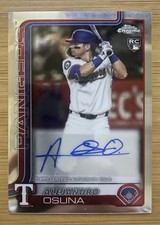 2025 Topps Chrome Update Alejandro Osuna Autograph #AC-AO RC
