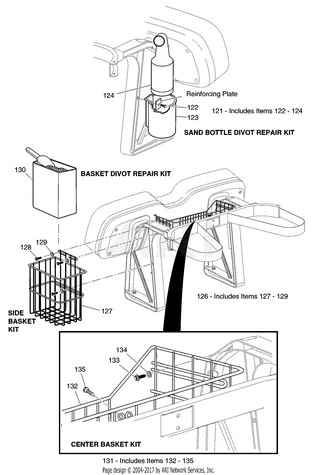 E-Z-GO 28661G01 Sand Bottle Kit - Single Unit for Golf Carts - Imagen 1 de 1