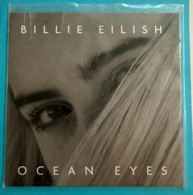 BILLIE EILISH OCEAN EYES EXCLUSIVE 7  SINGLE VINYL TRANSLUCENT TURQUOISE NEW