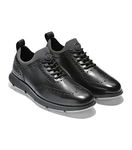 COLE HAAN MEN'S 4.ZEROGRAND OXFORD - SIZE: 9W - BLACK/BLACK - Picture 5 of 5