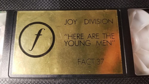 JOY DIVISION - Here Are The Young Men VHS w/ Hard Case and Rare Booklet FACT37 - Picture 4 of 7