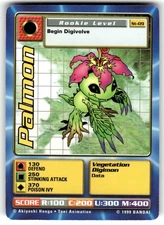 Digimon Digi Battle Palmon St-09 Starter Bandai 1999