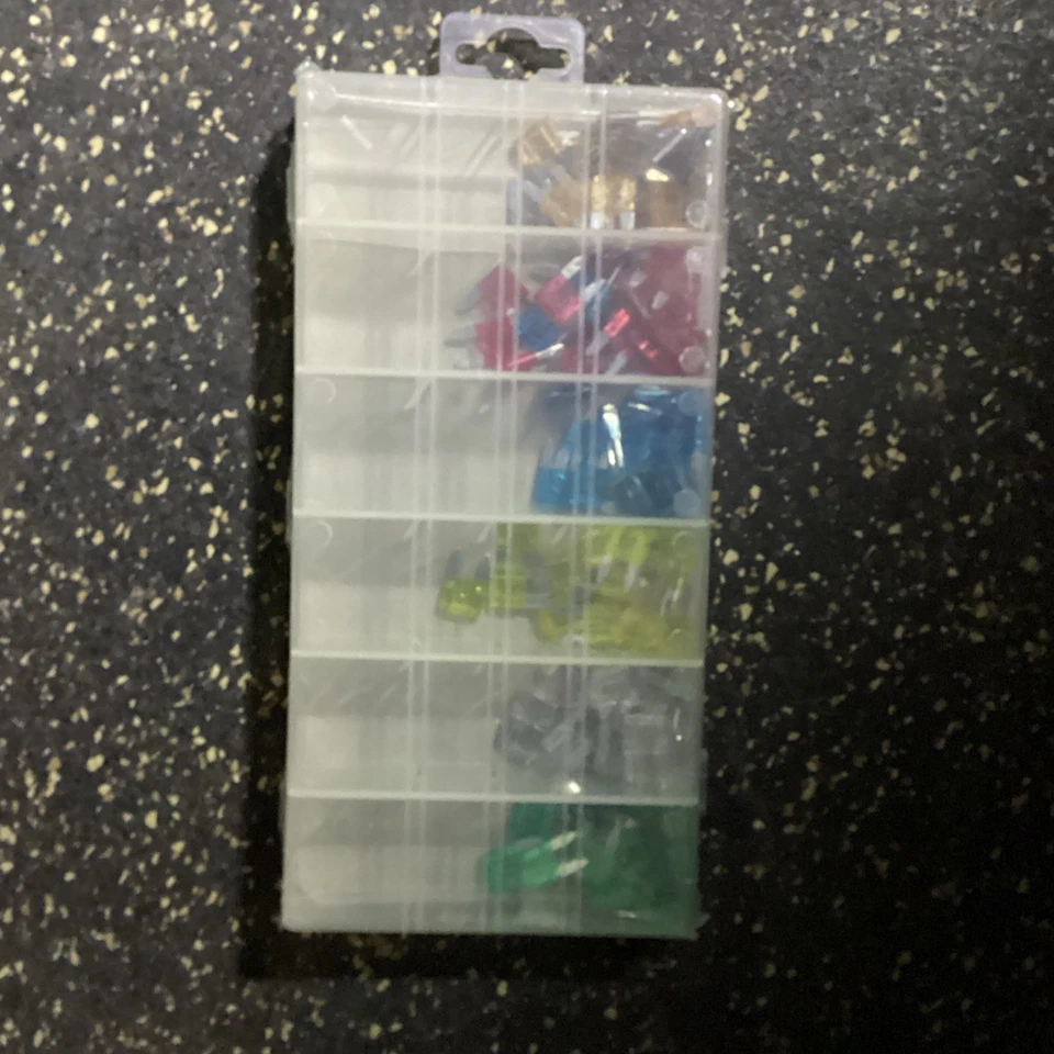 120 pc Mini Car Fuse Assortment Set ATM APM Auto Blade Kit Truck Motorcycle Boat - Image 2 of 2