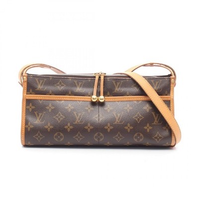 LOUIS VUITTON Popincourt Long Crossbody Schultertasche M40008 Monogram Leder