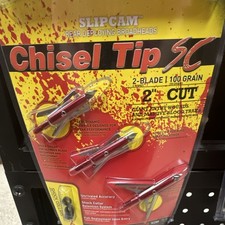 Rage Chisel Tip SC 2-Blade 100 Grain Broadheads Stainless Steel