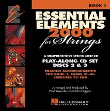 Essential Elements 2000 for Strings - Book 1 | Play Along Trax - 2 CD Set | CD