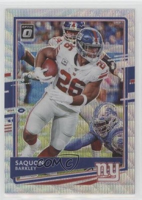 2020 Panini Donruss Optic Wave Prizm 138/199 Saquon Barkley #74 0b6b