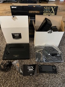 Neo Geo X Gold Limited Edition Console -- Read Description