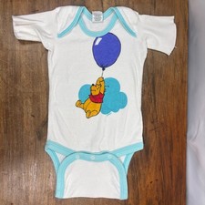 Vintage Disney Baby Winnie the Pooh Baby One Piece USA Made 14-18 lbs