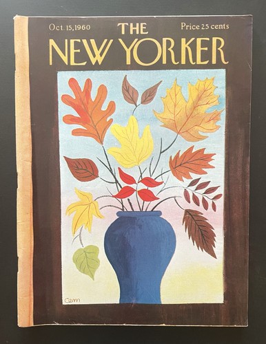 4 VTG New Yorker Magazines September October 1960 Complete Issues Bishop VG - Picture 5 of 35