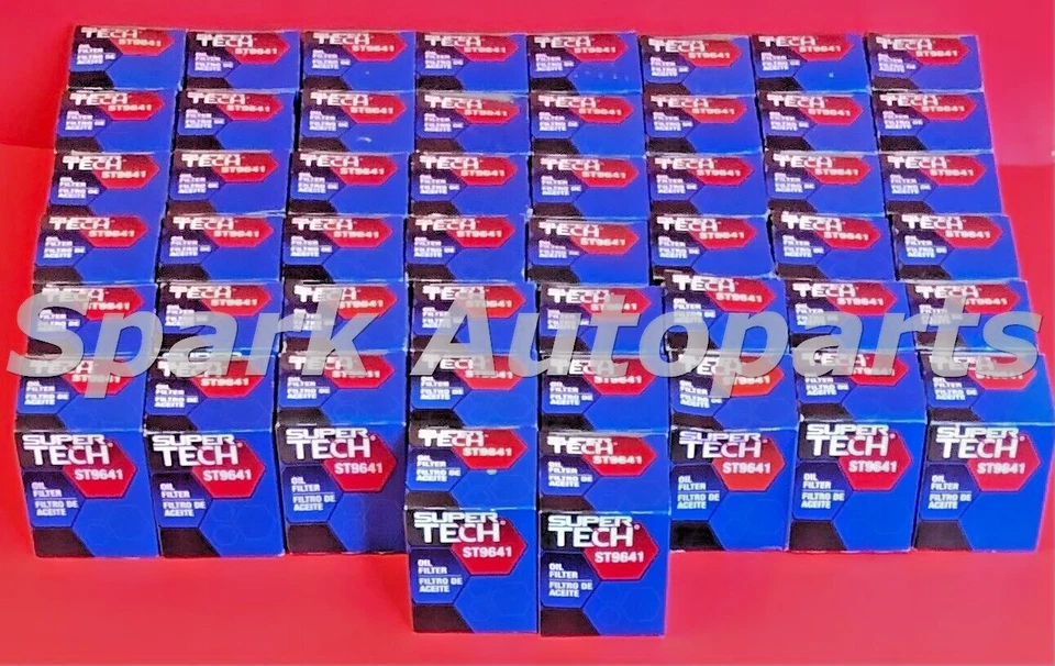 Lot of 50 Engine Oil Filter SUPER TECH ST9641 For MAZDA, MERCURY, FORD, CH9641 Foto 2 de 2