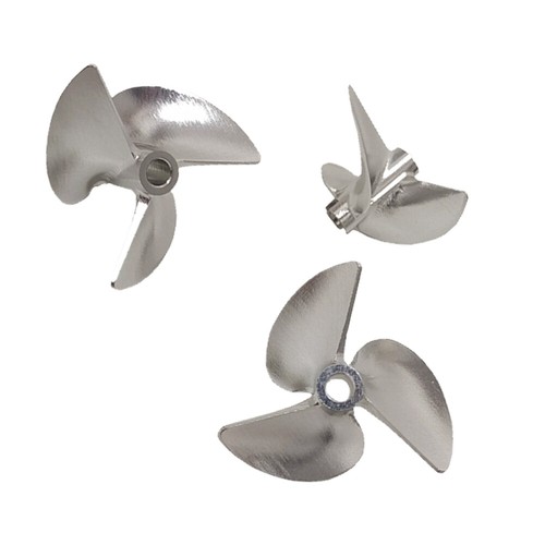 RC Boat L/R Hand Propeller CNC 4.76mm 3/16" 42mm P1.6 Prop for RC Speed Boat CMt - Picture 5 of 16