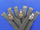  ZIP OPEN ENDED YKK NAVY 45CM 18" NO 8 WEIGHT METAL SLIDER CHUNKY HEAVY DUTY UK 
