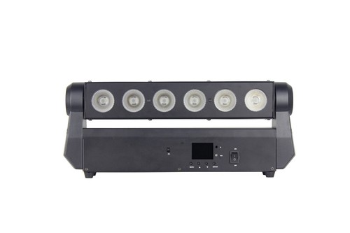 Luce lavaparete mobile led senza fili a batteria 6X18W 6IN1 barra effetto ricaricabile - Foto 3 di 7