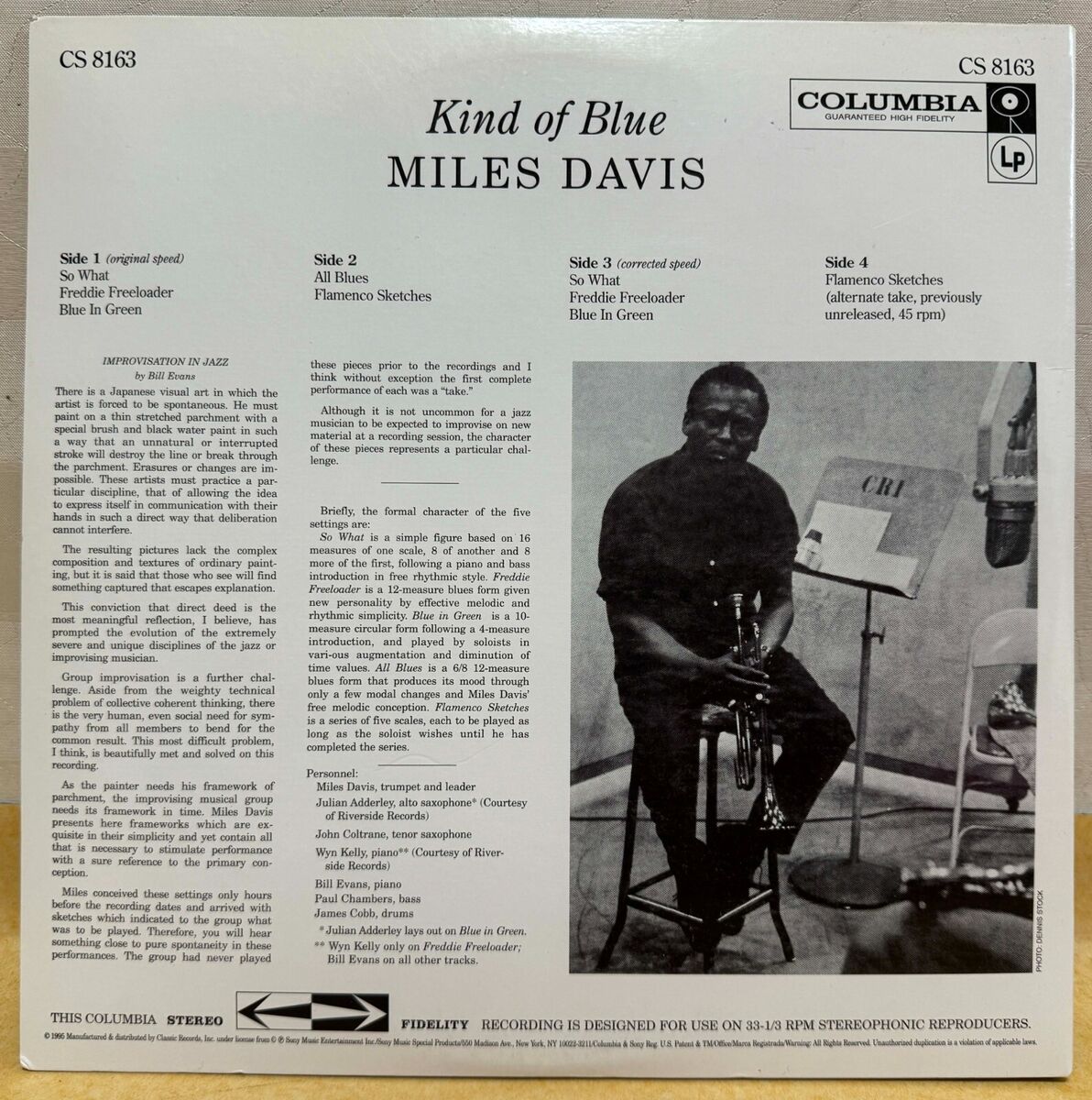 miles davis - kind of blue / Classic Records 45RPM 4LP set