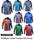 Motocross race shirt jersey adult quad ATV Wulfsport Ventuno MX sizes S-3XL