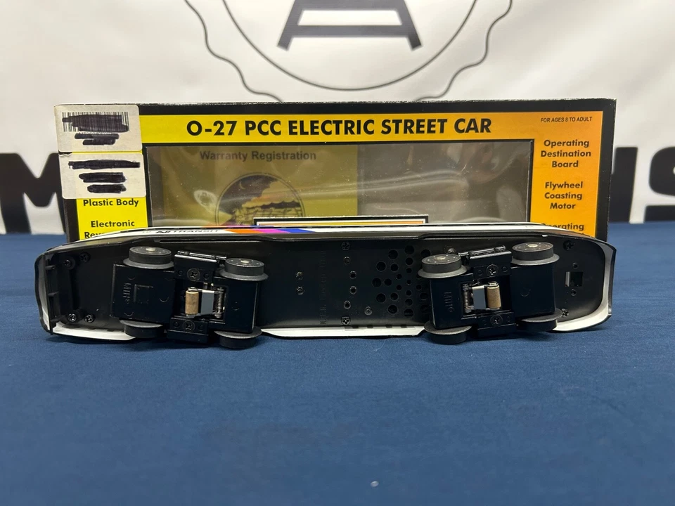 Coche de calle eléctrico PCC Mth New Jersey Transit #12 con sonido loco 30-2524-0 Foto 4 de 4