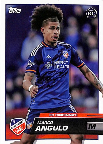 2023 Topps MLS #26 MARCO ANGULO FC Cincinnati RC Rookie - Picture 1 of 2