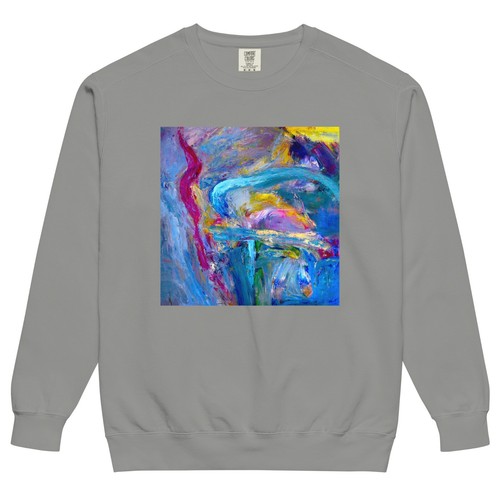 Felpa unisex Abstract 97 tinta in capo - Foto 13 di 60