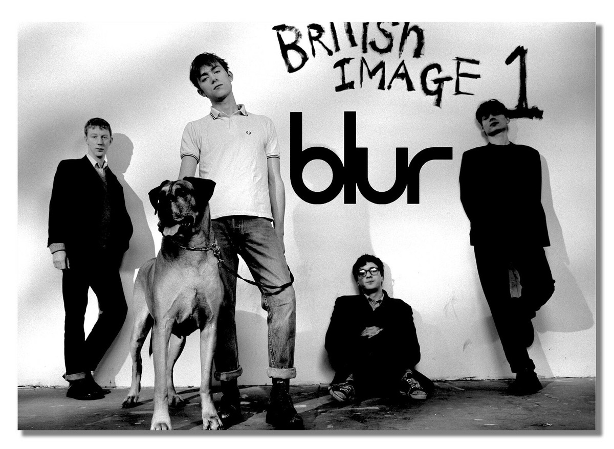 Blur #1 English Band Britpop Music Stars Poster Alternative Rock