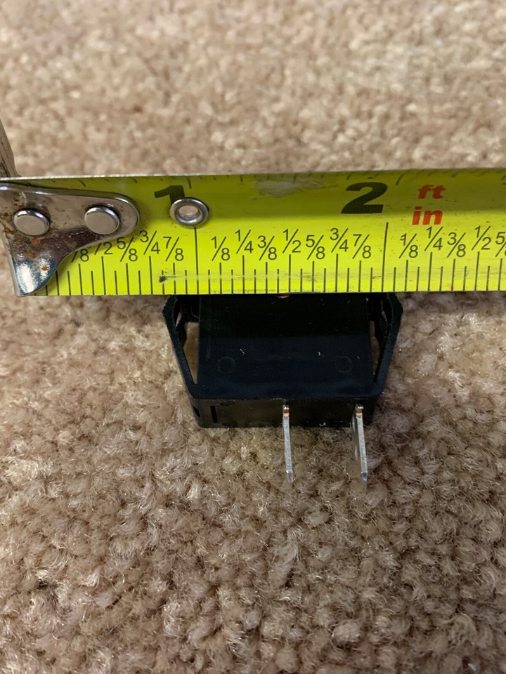 Oreck XL Upright One Speed on off Rocker Switch Vacuum 75559-01 77242 ...