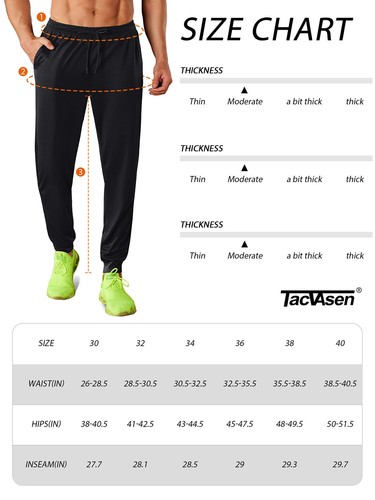Pantalones deportivos para correr de secado rápido deportivos ligeros para entrenamiento para hombre - Imagen 18 de 72